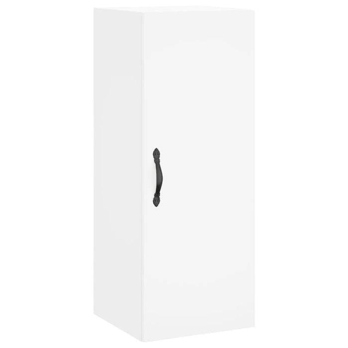 Dulap înalt, alb, 34,5x34x180 cm, lemn prelucrat - WALTI WALTI