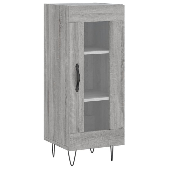 Dulap înalt, gri sonoma, 34,5x34x180 cm, lemn prelucrat - WALTI WALTI