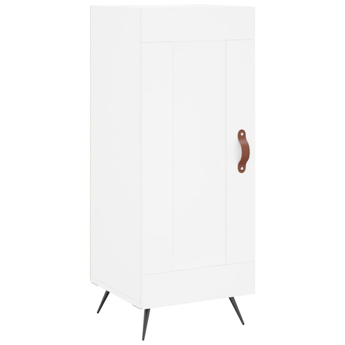 Dulap înalt, alb, 34,5x34x180 cm, lemn prelucrat WALTI