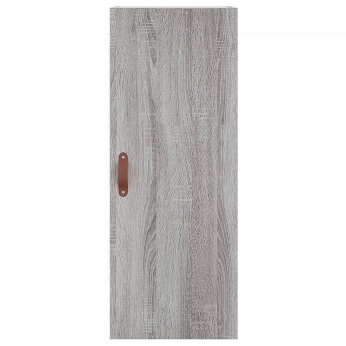 Dulap înalt, gri sonoma, 34,5x34x180 cm, lemn prelucrat WALTI