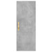 Dulap înalt, gri beton, 34,5x34x180 cm, lemn prelucrat - WALTI WALTI