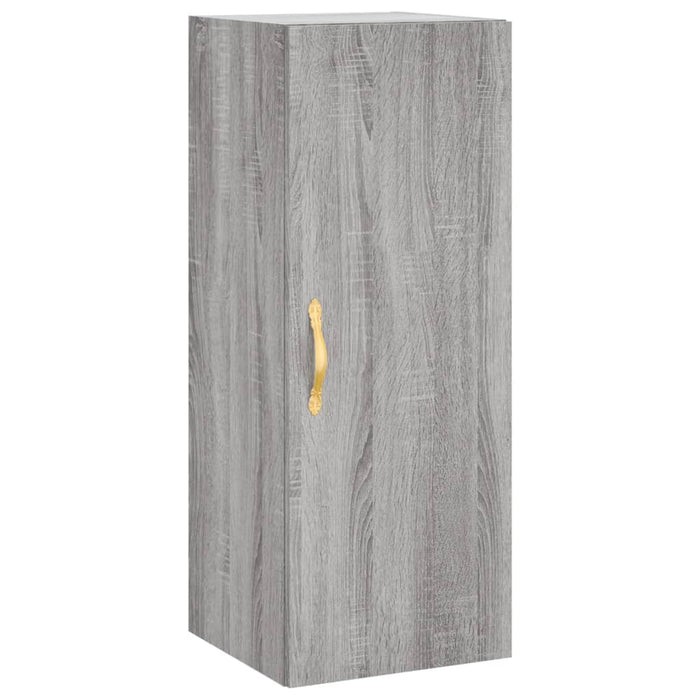 Dulap înalt, gri sonoma, 34,5x34x180 cm, lemn prelucrat WALTI