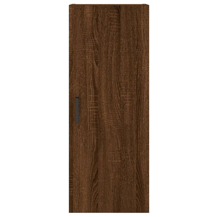 Dulap înalt, stejar maro, 34,5x34x180 cm, lemn prelucrat WALTI