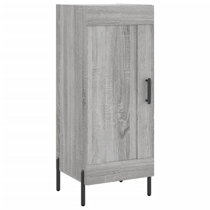 Dulap înalt, gri sonoma, 34,5x34x180 cm, lemn prelucrat - WALTI WALTI