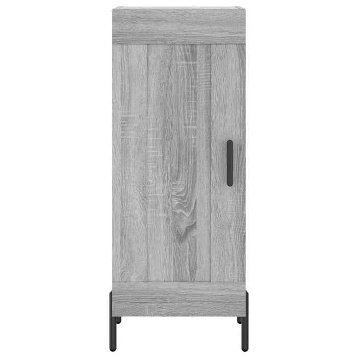 Dulap înalt, gri sonoma, 34,5x34x180 cm, lemn prelucrat - WALTI WALTI
