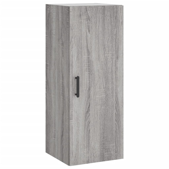 Dulap înalt, gri sonoma, 34,5x34x180 cm, lemn prelucrat - WALTI WALTI