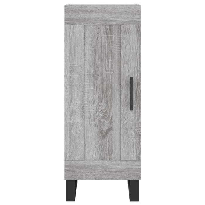 Dulap înalt, gri sonoma, 34,5x34x180 cm, lemn prelucrat - WALTI WALTI