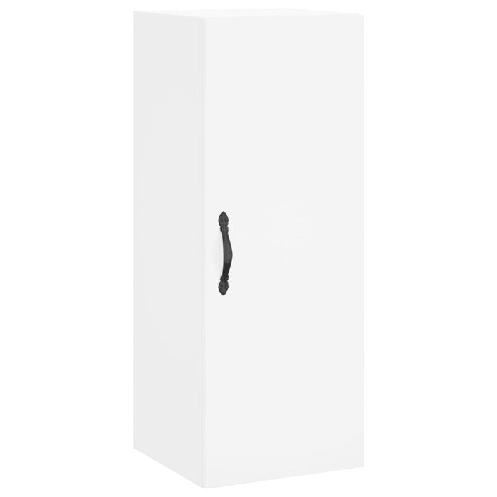 Dulap înalt, alb, 34,5x34x180 cm, lemn prelucrat - WALTI WALTI