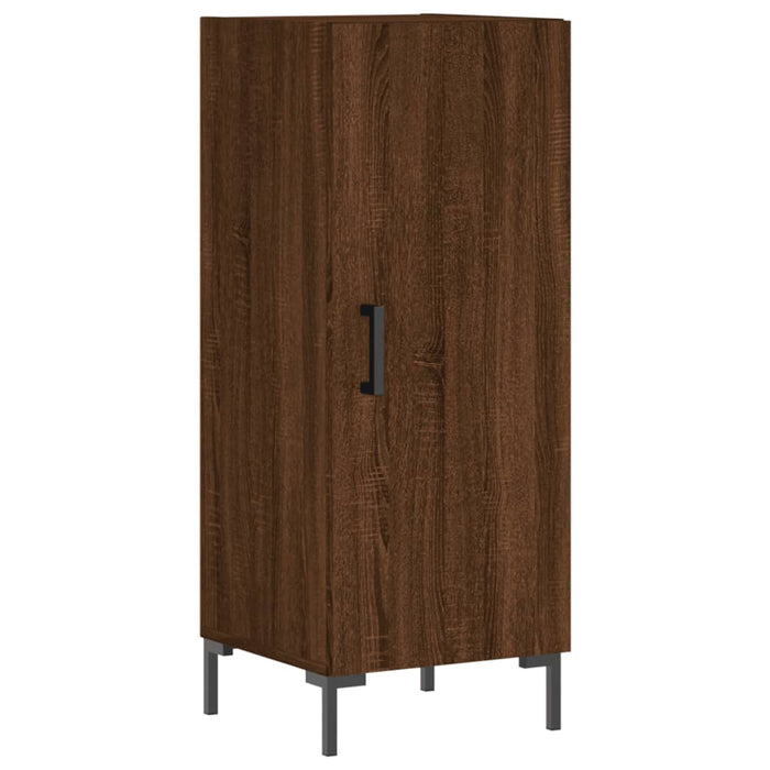 Dulap înalt, stejar maro, 34,5x34x180 cm, lemn prelucrat WALTI