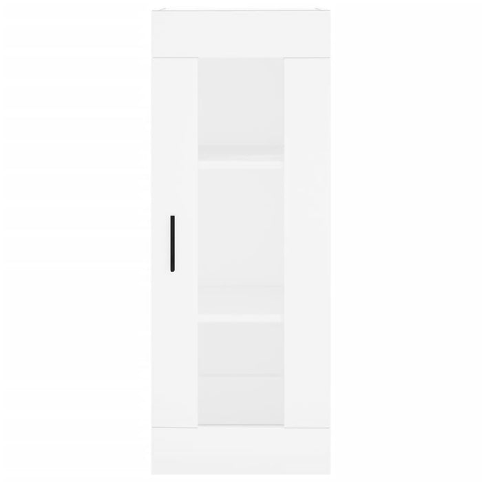 Dulap înalt, alb, 34,5x34x180 cm, lemn prelucrat WALTI