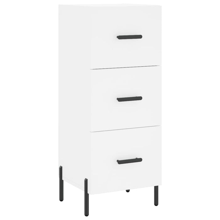 Dulap înalt, alb, 34,5x34x180 cm, lemn prelucrat - WALTI WALTI