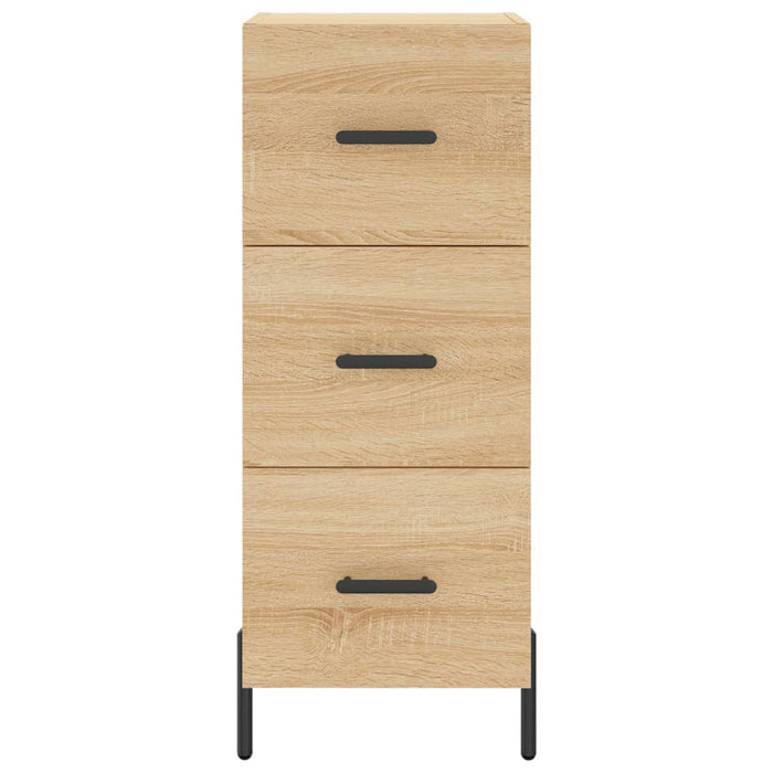 Dulap înalt, stejar sonoma, 34,5x34x180 cm, lemn prelucrat - WALTI WALTI