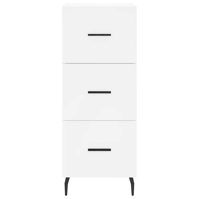 Dulap înalt, alb, 34,5x34x180 cm, lemn prelucrat - WALTI WALTI