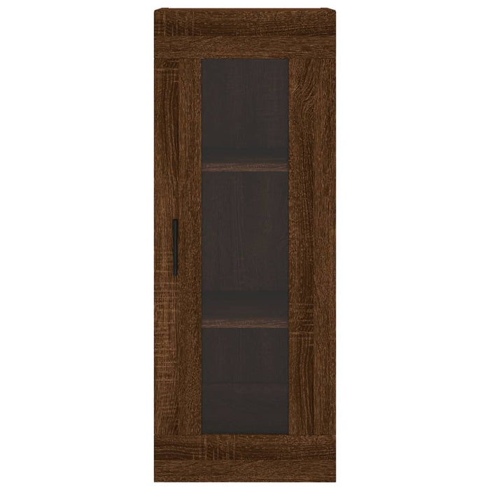 Dulap înalt, stejar maro, 34,5x34x180 cm, lemn prelucrat WALTI