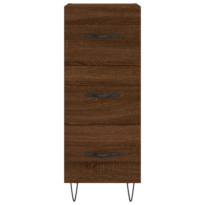 Dulap înalt, stejar maro, 34,5x34x180 cm, lemn prelucrat WALTI