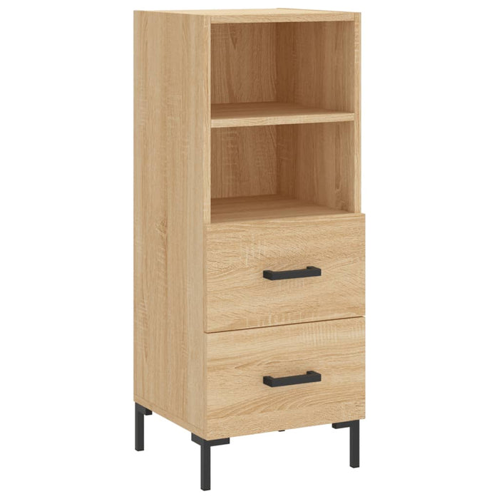 Dulap înalt, stejar sonoma, 34,5x34x180 cm, lemn prelucrat WALTI