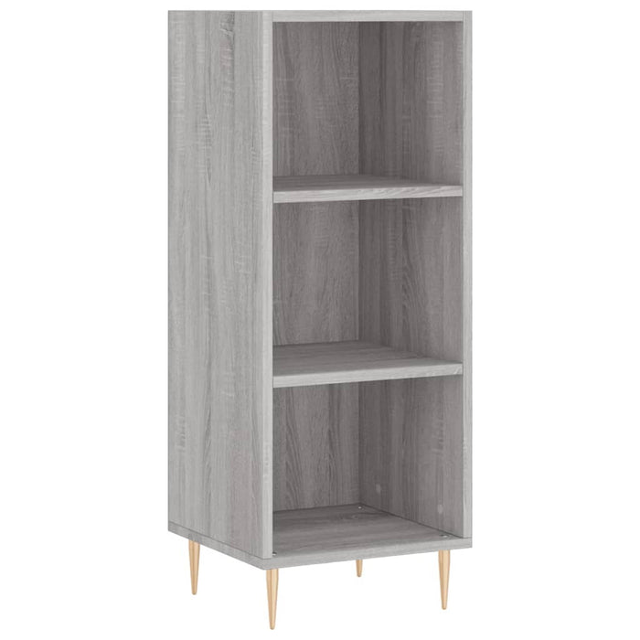 Dulap înalt, gri sonoma, 34,5x34x180 cm, lemn prelucrat WALTI