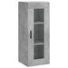 Dulap înalt, gri beton, 34,5x34x180 cm, lemn prelucrat - WALTI WALTI