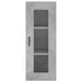 Dulap înalt, gri beton, 34,5x34x180 cm, lemn prelucrat - WALTI WALTI