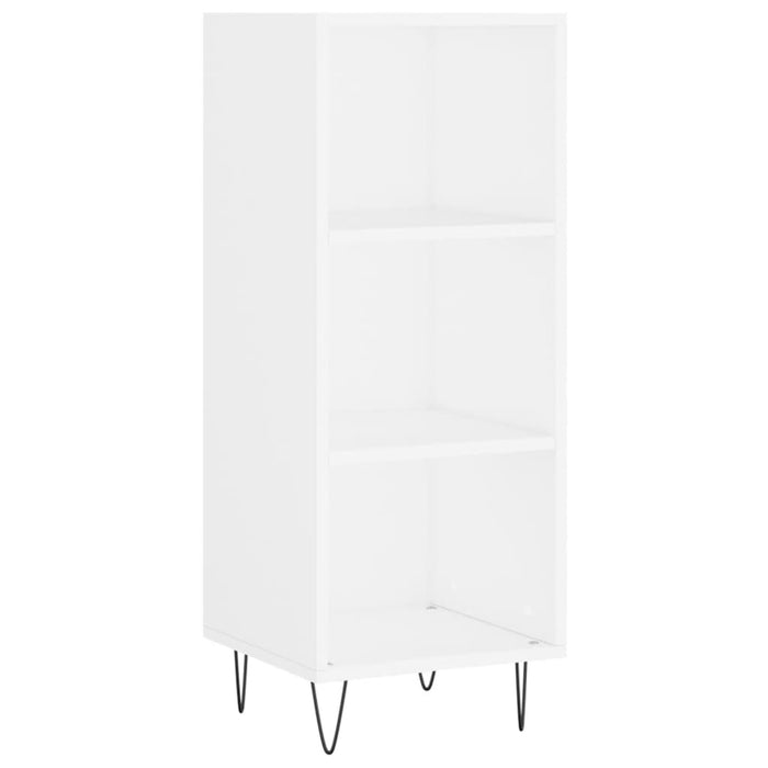 Dulap înalt, alb, 34,5x34x180 cm, lemn prelucrat WALTI