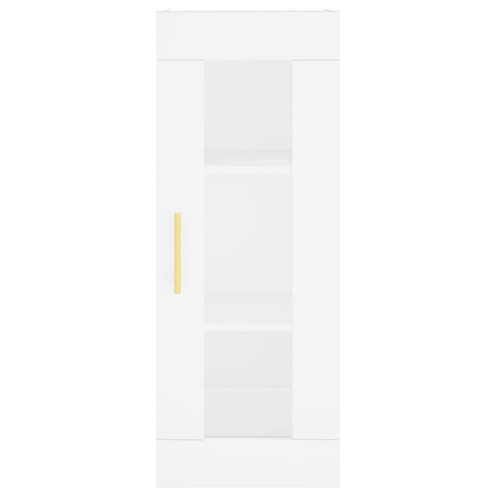 Dulap înalt, alb, 34,5x34x180 cm, lemn prelucrat - WALTI WALTI