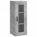 Dulap înalt, gri beton, 34,5x34x180 cm, lemn prelucrat - WALTI WALTI