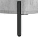 Dulap înalt, gri beton, 34,5x34x180 cm, lemn prelucrat - WALTI WALTI