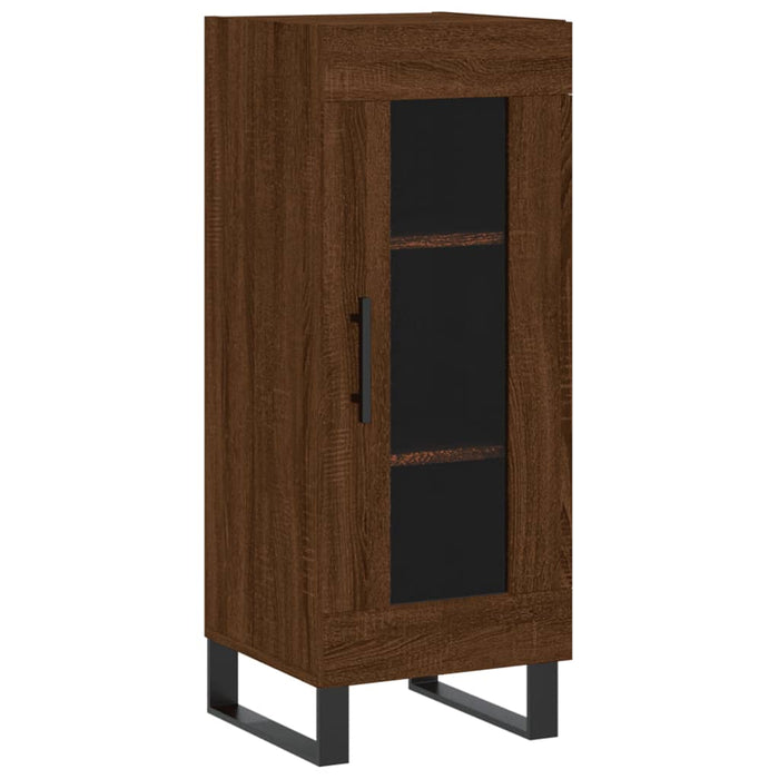 Dulap înalt, stejar maro, 34,5x34x180 cm, lemn prelucrat WALTI