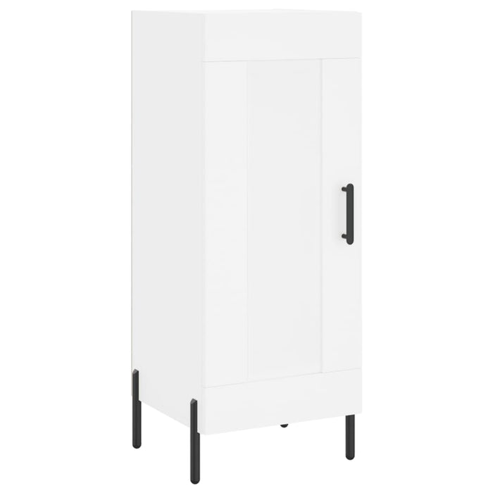 Dulap înalt, alb, 34,5x34x180 cm, lemn prelucrat - WALTI WALTI
