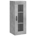 Dulap înalt, gri beton, 34,5x34x180 cm, lemn prelucrat - WALTI WALTI