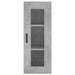 Dulap înalt, gri beton, 34,5x34x180 cm, lemn prelucrat - WALTI WALTI