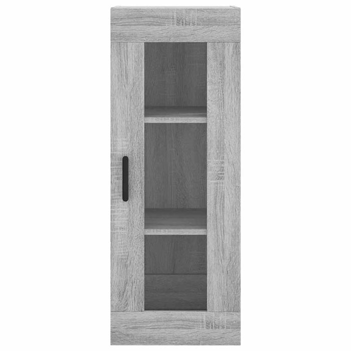 Dulap înalt, gri sonoma, 34,5x34x180 cm, lemn prelucrat WALTI