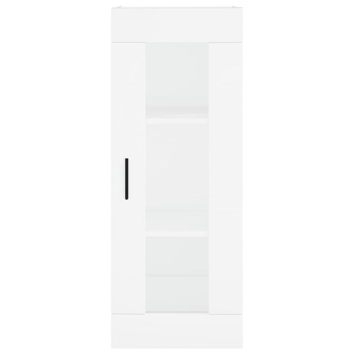Dulap înalt, alb, 34,5x34x180 cm, lemn prelucrat - WALTI WALTI
