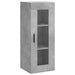Dulap înalt, gri beton, 34,5x34x180 cm, lemn prelucrat - WALTI WALTI