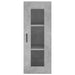 Dulap înalt, gri beton, 34,5x34x180 cm, lemn prelucrat - WALTI WALTI