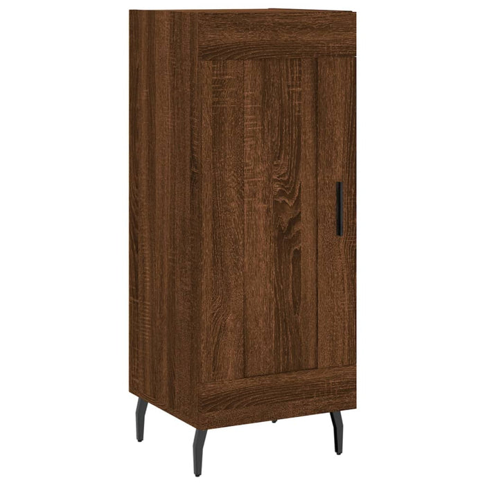 Dulap înalt, stejar maro, 34,5x34x180 cm, lemn prelucrat WALTI
