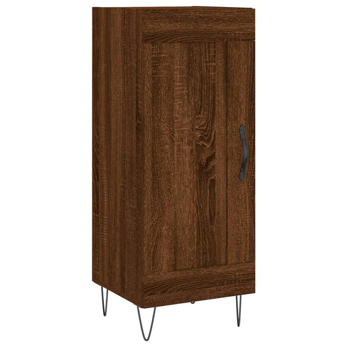Dulap înalt, stejar maro, 34,5x34x180 cm, lemn prelucrat WALTI