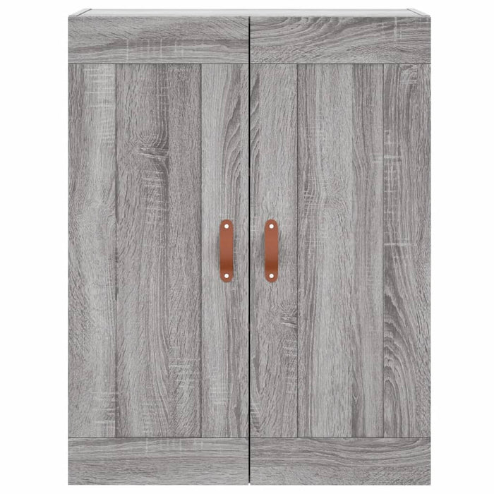 Dulap înalt, gri sonoma, 69,5x34x180 cm, lemn compozit - WALTI WALTI