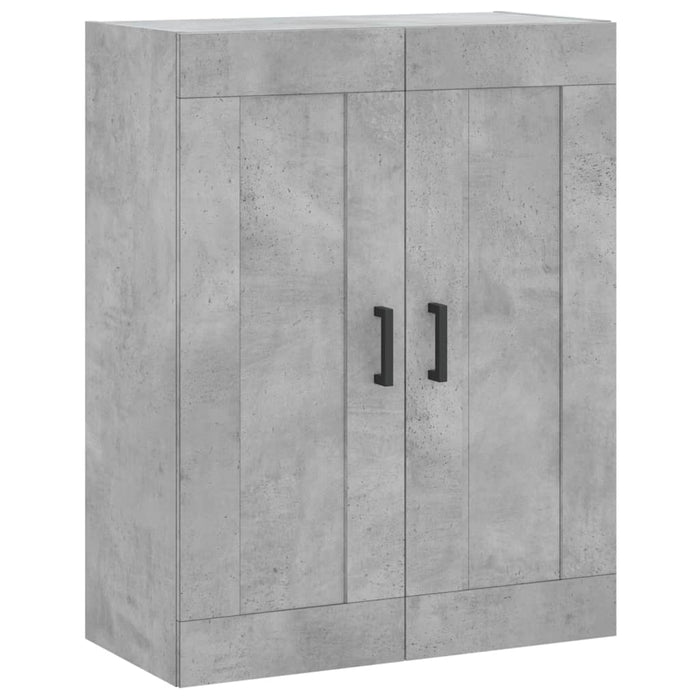 Dulap înalt, gri beton, 69,5x34x180, lemn compozit - WALTI WALTI