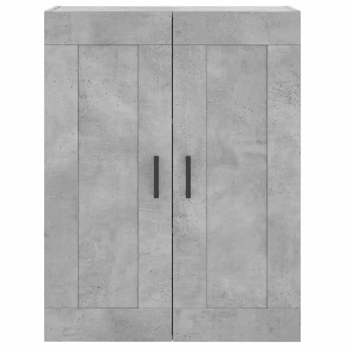 Dulap înalt, gri beton, 69,5x34x180, lemn compozit - WALTI WALTI