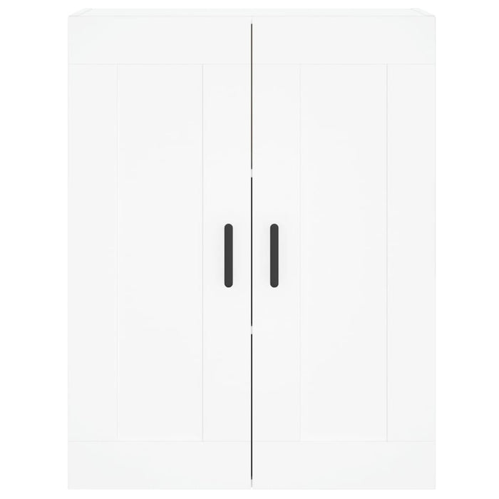 Dulap înalt, alb, 69,5x34x180 cm, lemn compozit WALTI