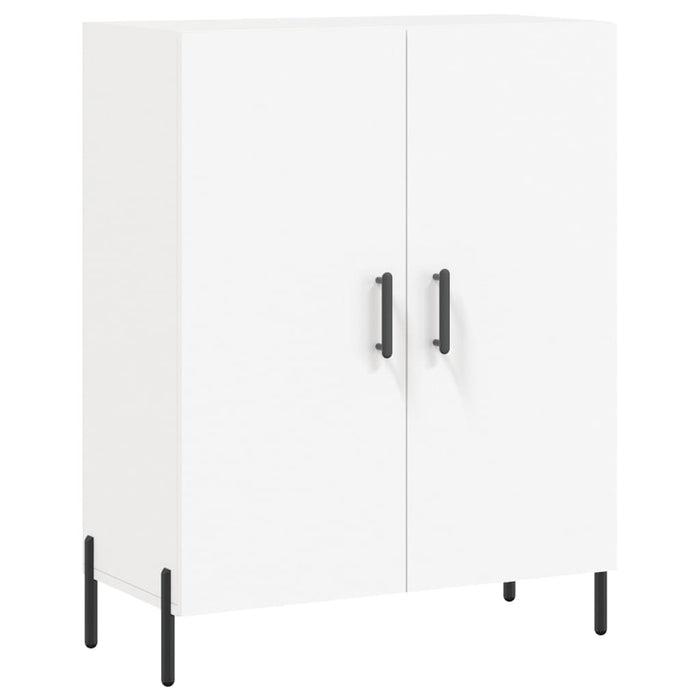 Dulap înalt, alb, 69,5x34x180 cm, lemn compozit WALTI