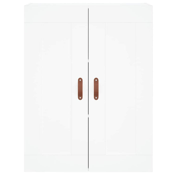 Dulap înalt, alb, 69,5x34x180 cm, lemn compozit - WALTI WALTI
