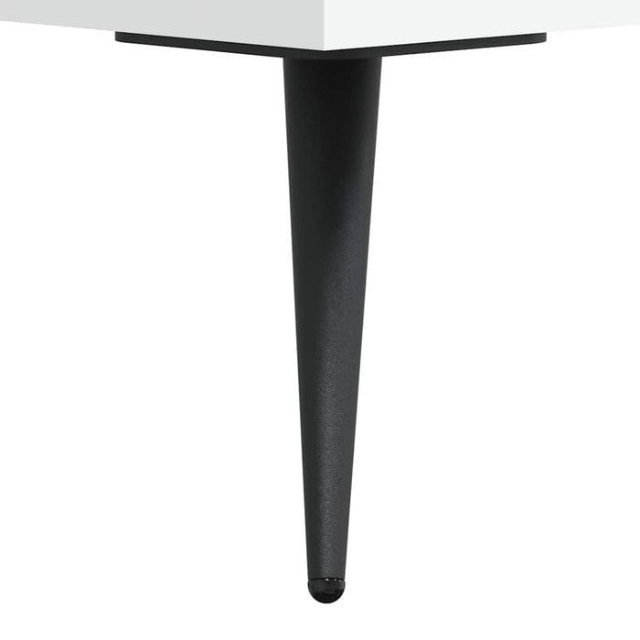 Dulap înalt, alb, 69,5x34x180 cm, lemn compozit - WALTI WALTI
