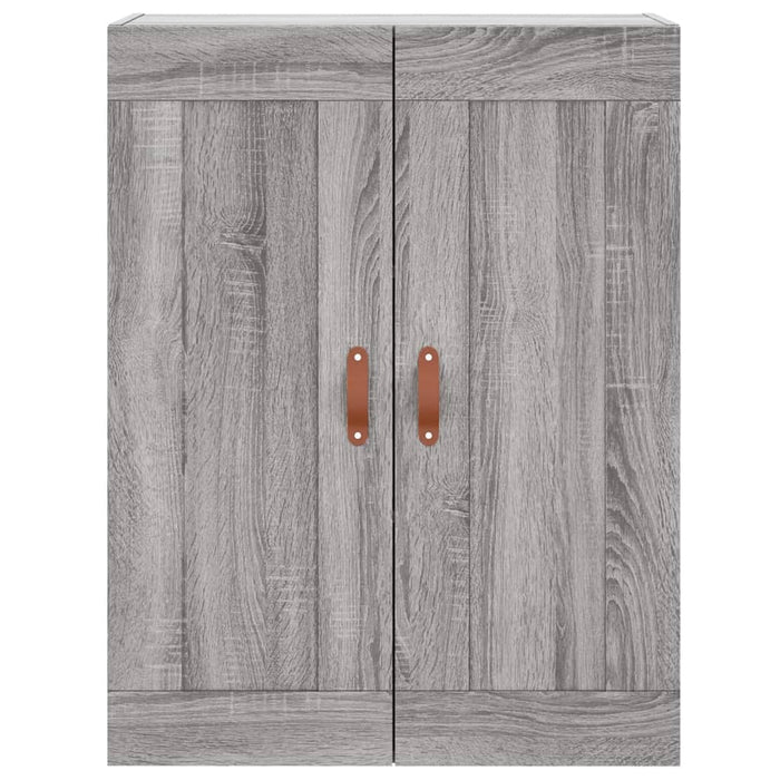 Dulap înalt, gri sonoma, 69,5x34x180 cm, lemn compozit - WALTI WALTI