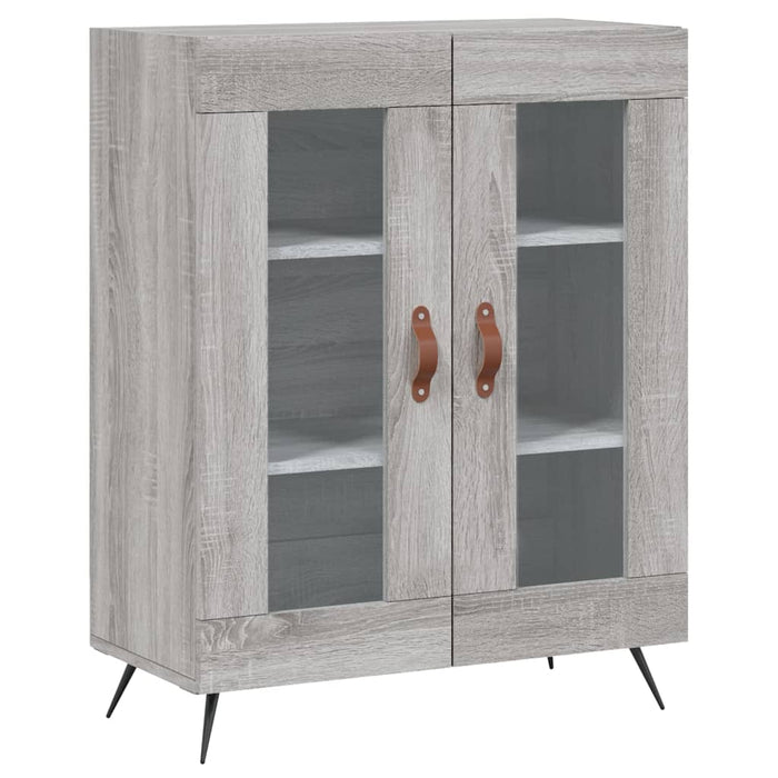 Dulap înalt, gri sonoma, 69,5x34x180 cm, lemn compozit - WALTI WALTI