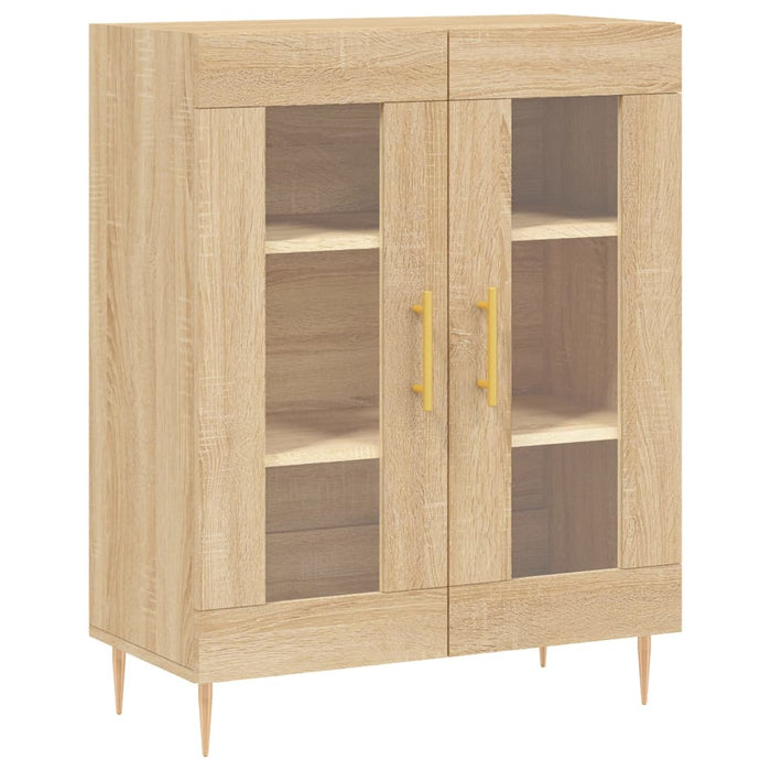 Dulap înalt, stejar sonoma, 69,5x34x180 cm, lemn compozit WALTI