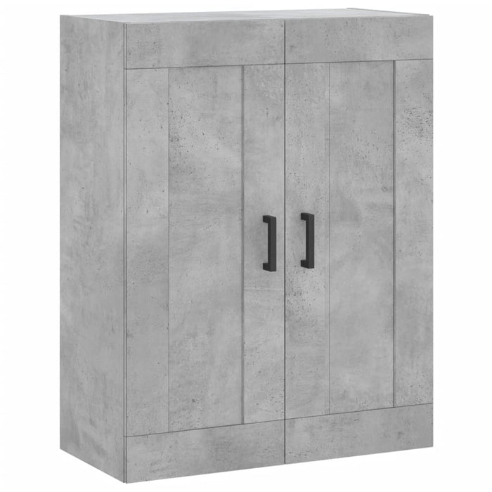 Dulap înalt, gri beton, 69,5x34x180, lemn compozit - WALTI WALTI