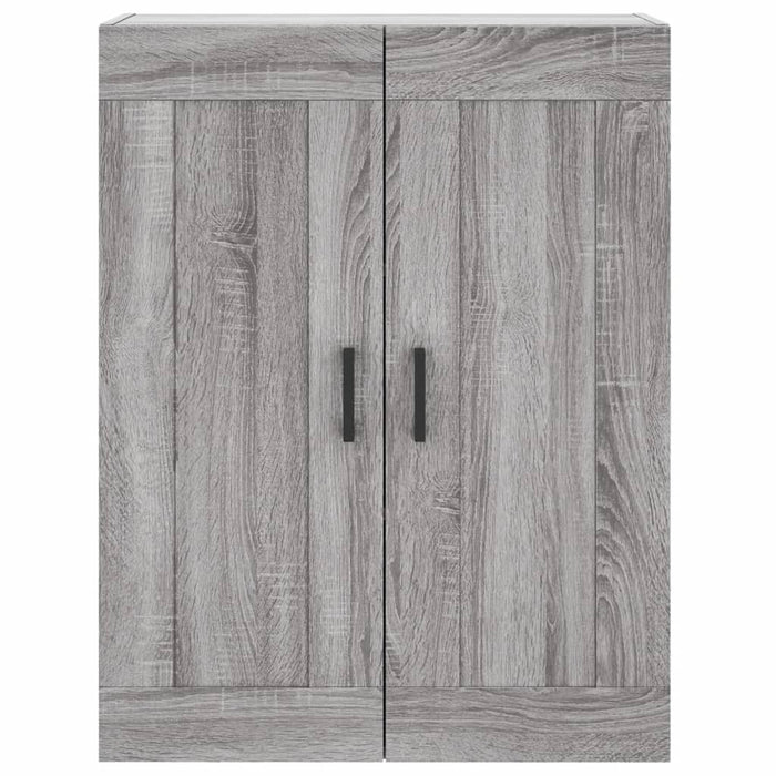 Dulap înalt, gri sonoma, 69,5x34x180 cm, lemn compozit WALTI