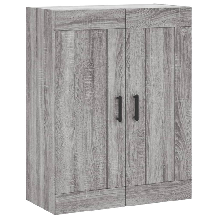 Dulap înalt, gri sonoma, 69,5x34x180 cm, lemn compozit WALTI